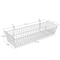Azar Displays 24.25" Wide Slanted Chrome Wire Basket, PK2 300626 - alternate 2